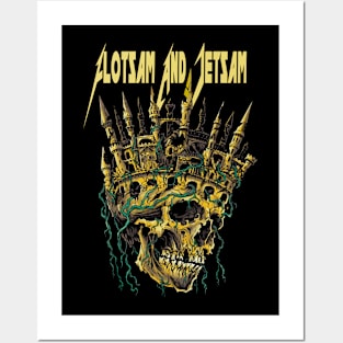 FLOTSAM AND JETSAM MERCH VTG Posters and Art